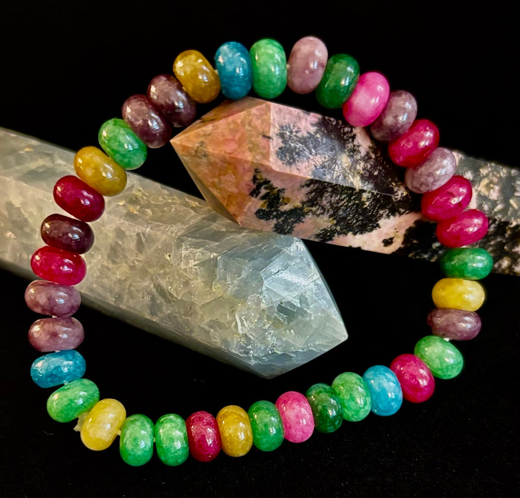 Multi-Color Tourmaline Wish Bracelet | | Wiccan Center