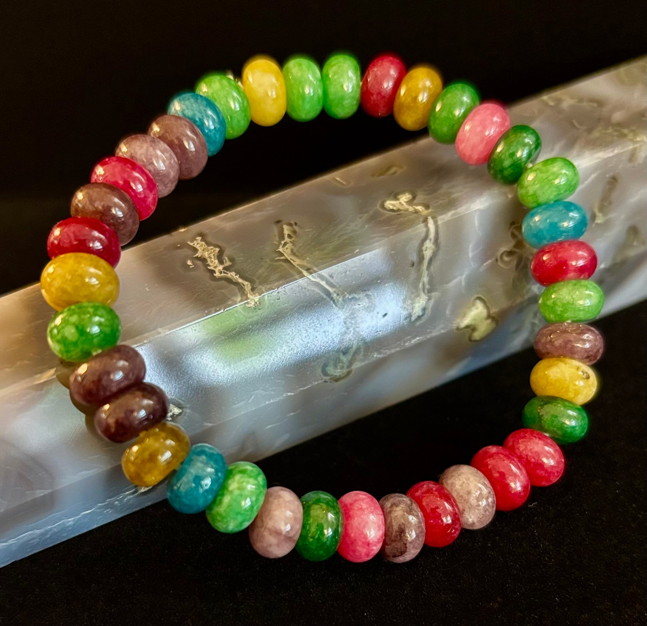 Multi-Color Tourmaline Wish Bracelet | | Wiccan Center