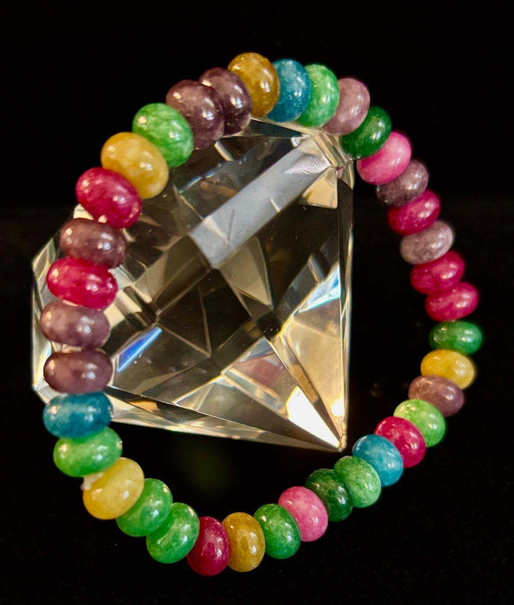 Multi-Color Tourmaline Wish Bracelet | | Wiccan Center