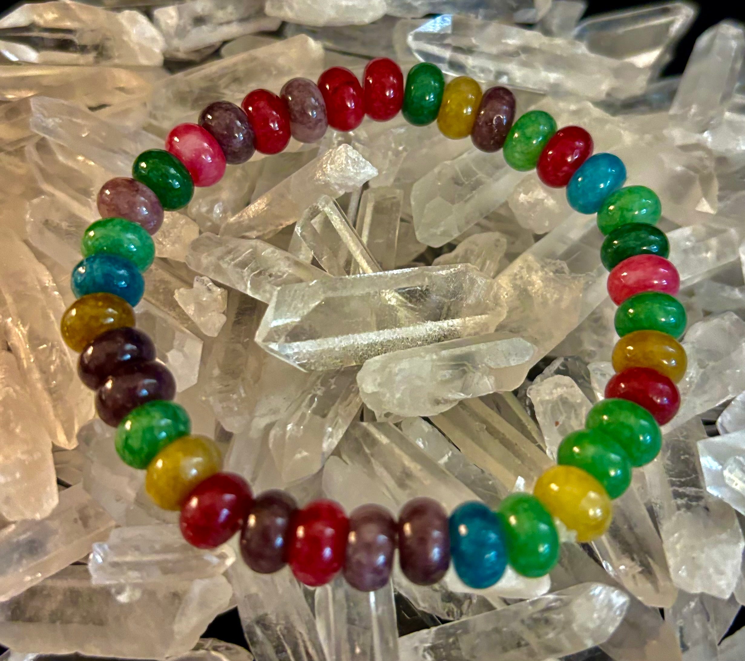 Multi-Color Tourmaline Wish Bracelet | | Wiccan Center