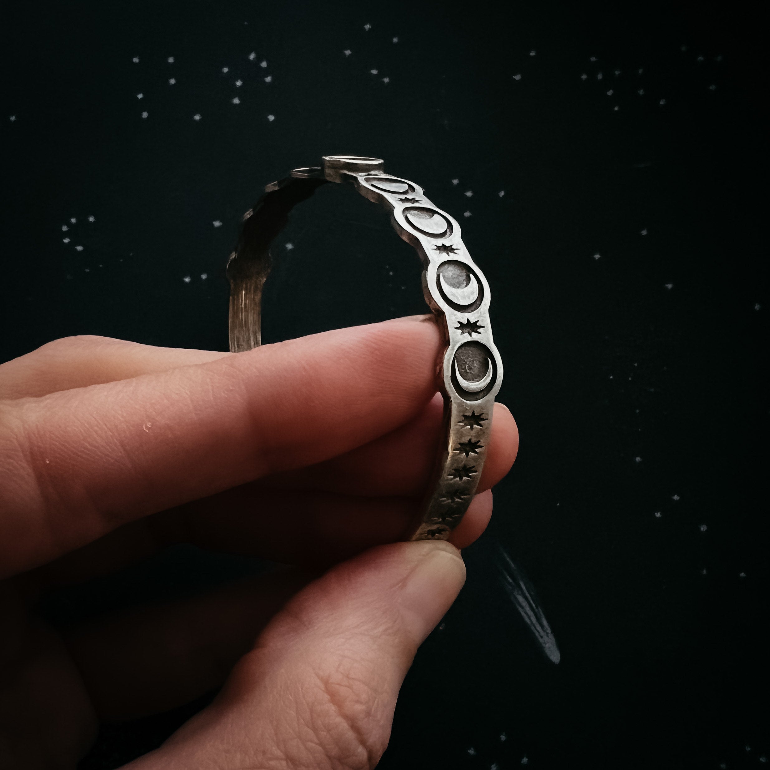 Moon Goddess Bracelet with Rainbow Moonstone | Bracelet | Wiccan Center
