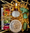 Prosperity & Protection Gift Box – Jade & Selenite Energy Set | | Wiccan Center