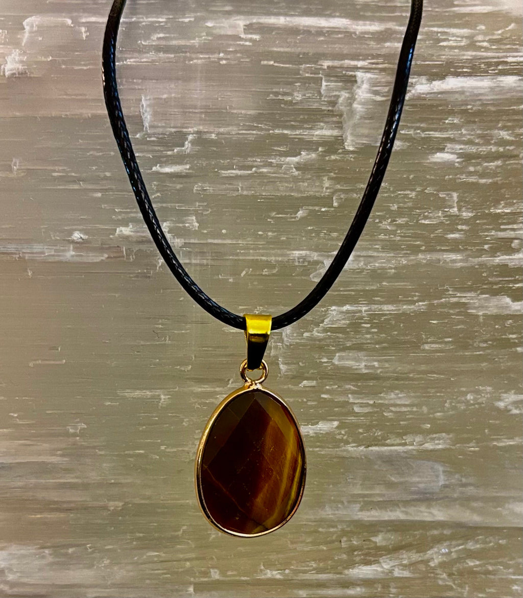 Crystal Drop Necklace – 1 inch Teardrop Pendant (Made in Australia) | | Wiccan Center