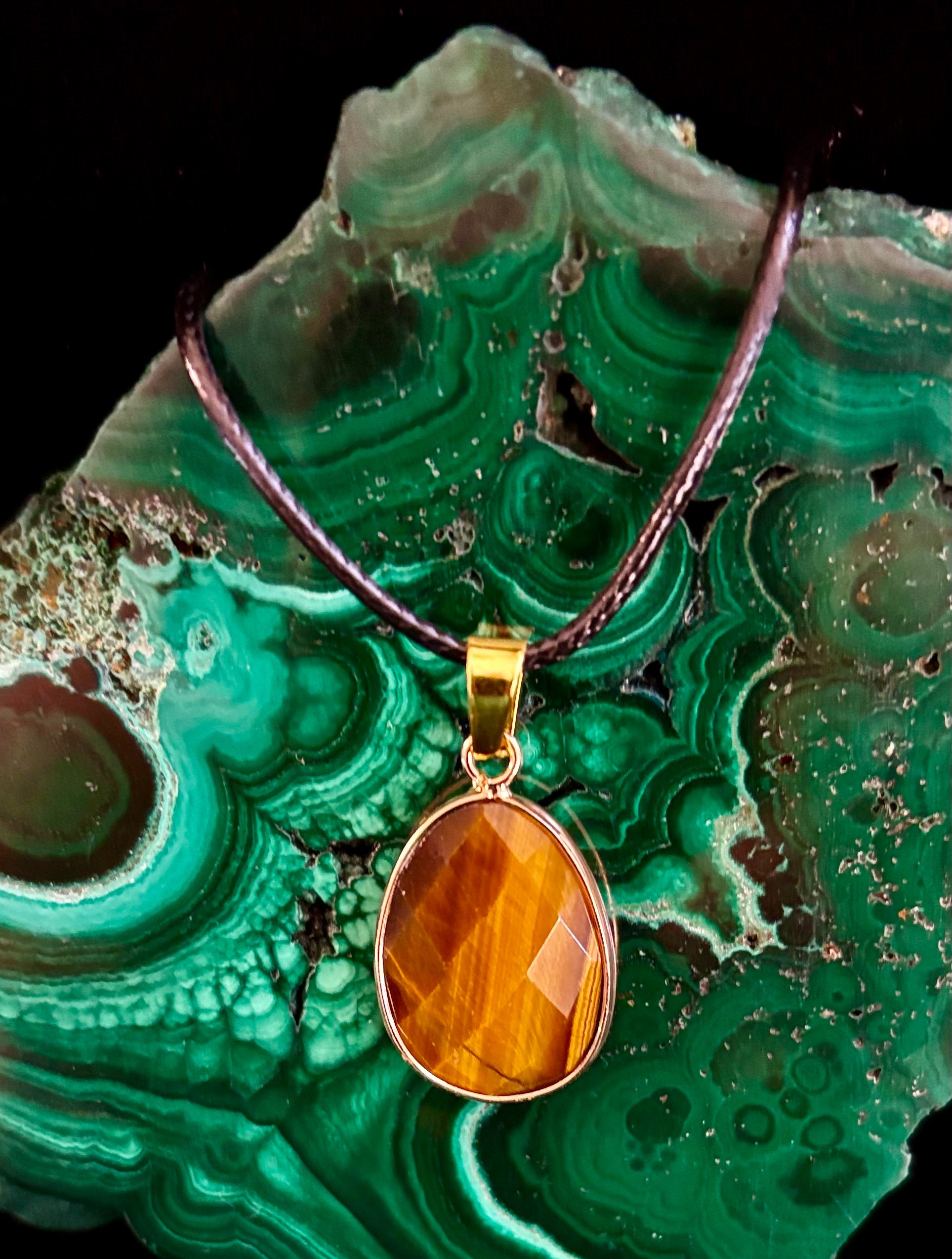 Crystal Drop Necklace – 1 inch Teardrop Pendant (Made in Australia) | | Wiccan Center