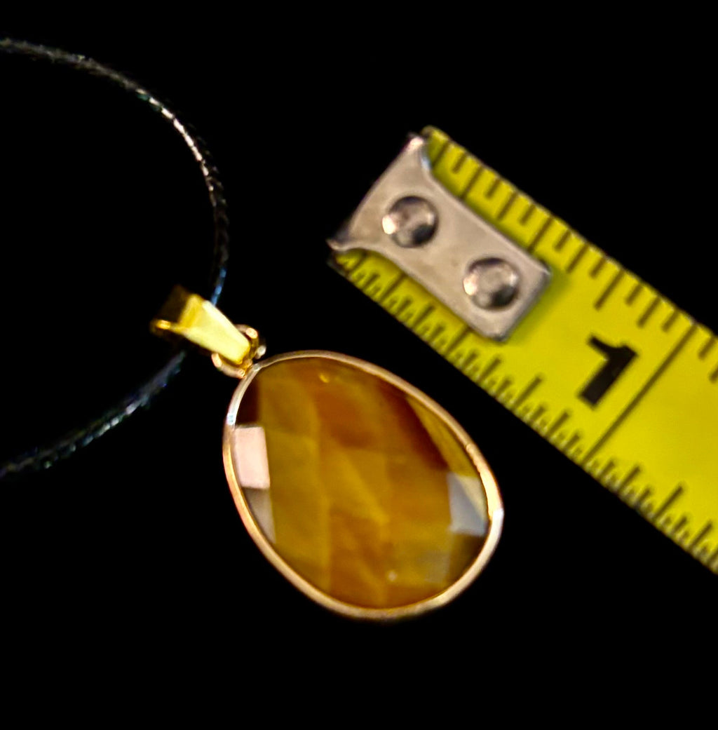 Crystal Drop Necklace – 1 inch Teardrop Pendant (Made in Australia) | | Wiccan Center