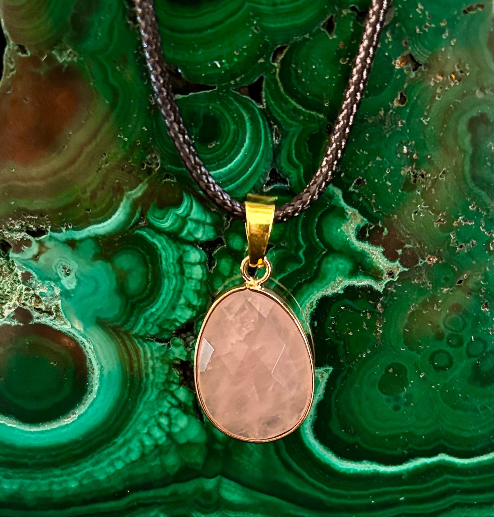 Crystal Drop Necklace – 1 inch Teardrop Pendant (Made in Australia) | | Wiccan Center