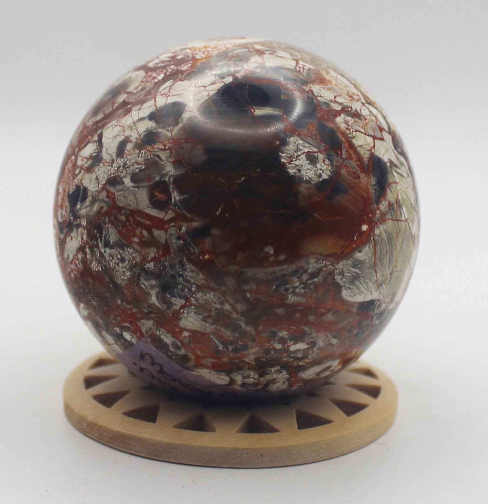 Money Agate Sphere – Abundance, Stability & Prosperity Energy Crystal Ball | Spheres | Wiccan Center