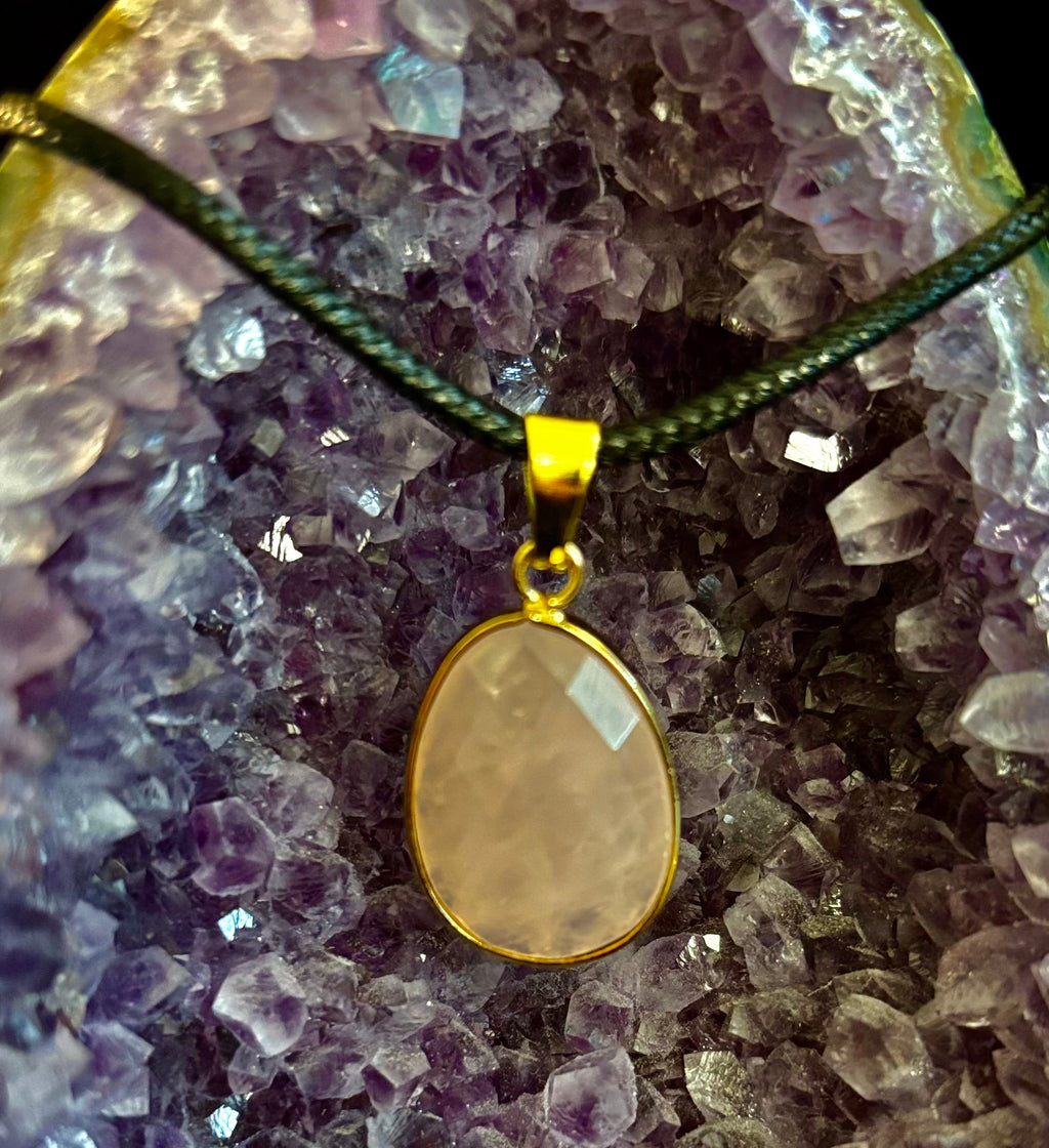 Crystal Drop Necklace – 1 inch Teardrop Pendant (Made in Australia) | | Wiccan Center