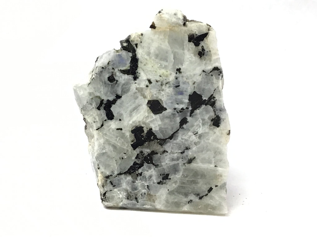 Rainbow Moonstone Specimen - One Side Polish - Large | Crystals & Minerals > Specimens | Wiccan Center