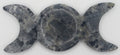Larvikite Triple Moon Dish – Stone of Protection & Intuition | | Wiccan Center