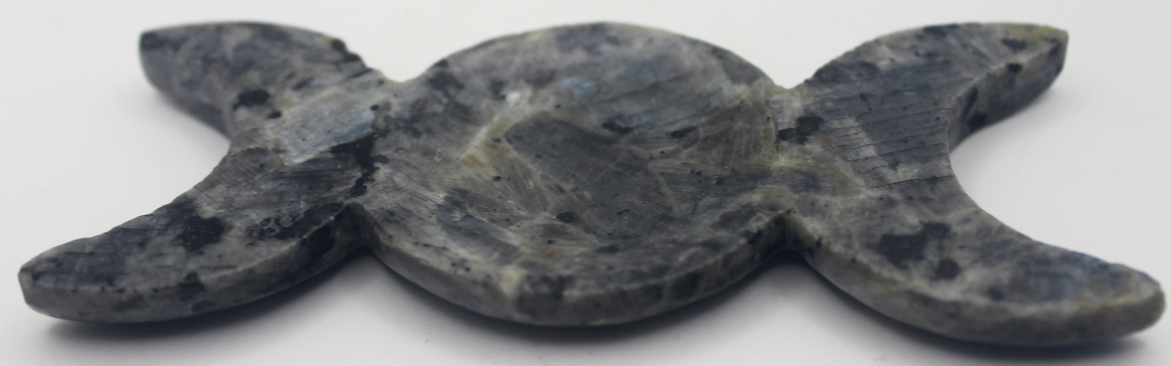 Larvikite Triple Moon Dish – Stone of Protection & Intuition | | Wiccan Center