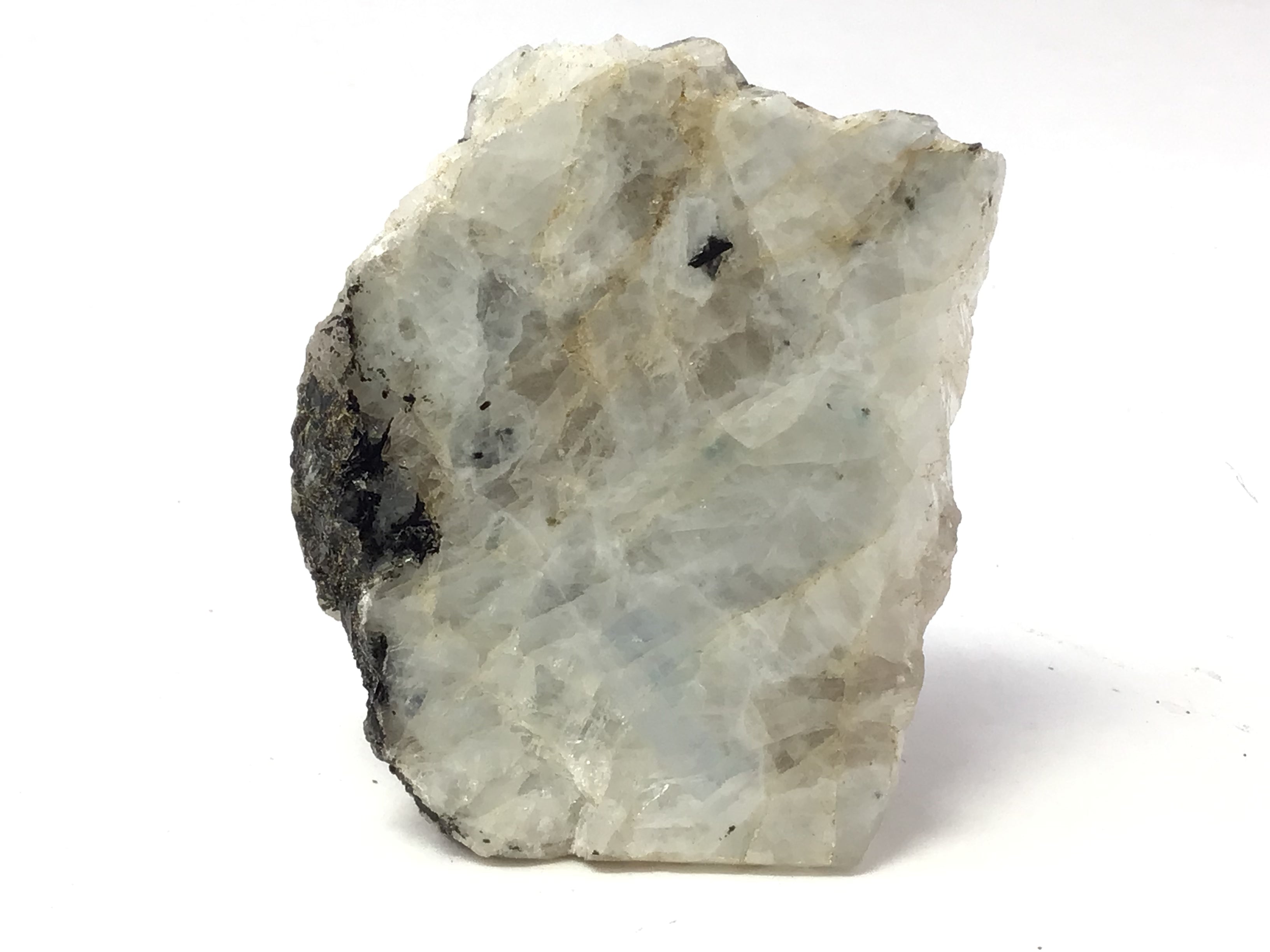 Rainbow Moonstone Specimen - One Side Polish - Small | Crystals & Minerals > Specimens | Wiccan Center