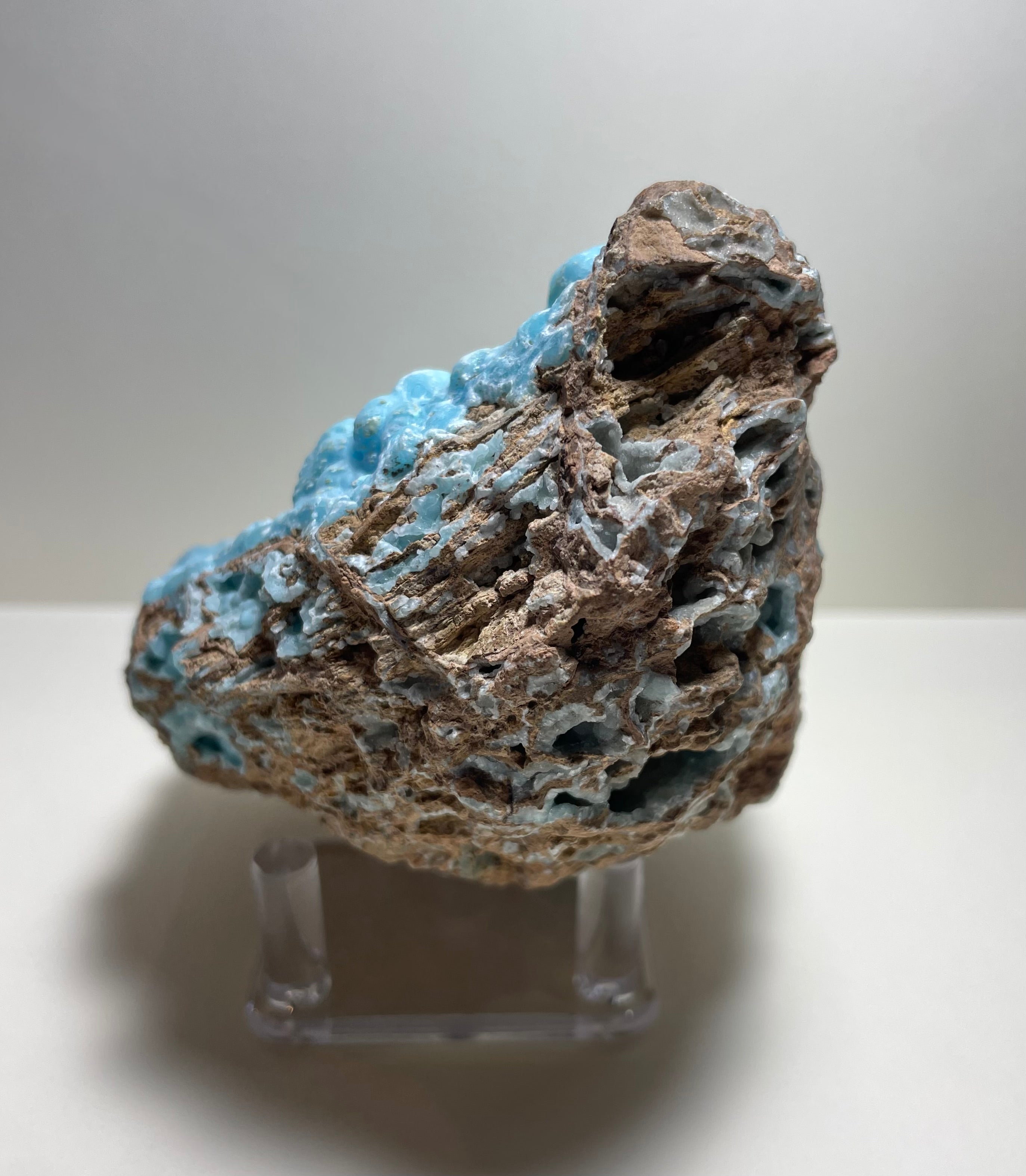 Botryoidal Blue Hemimorphite 0.5 kg | Minerals | Wiccan Center