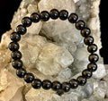 Magnetic Black Beaded Bracelet – Medium Wrists - Unisex | | Wiccan Center