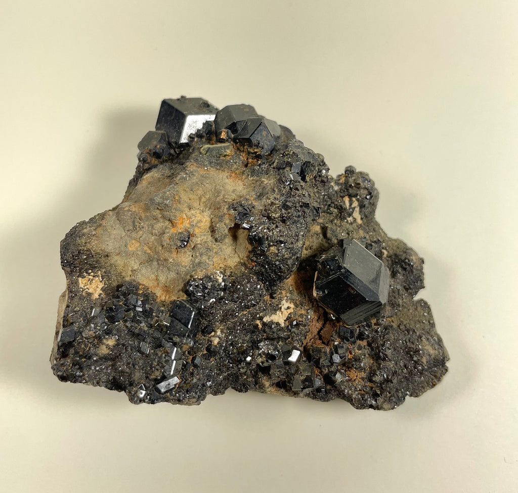 Melanite Garnet Cluster 153g | Minerals | Wiccan Center