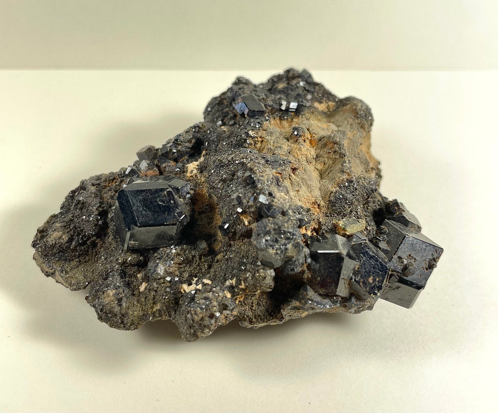 Melanite Garnet Cluster 153g | Minerals | Wiccan Center