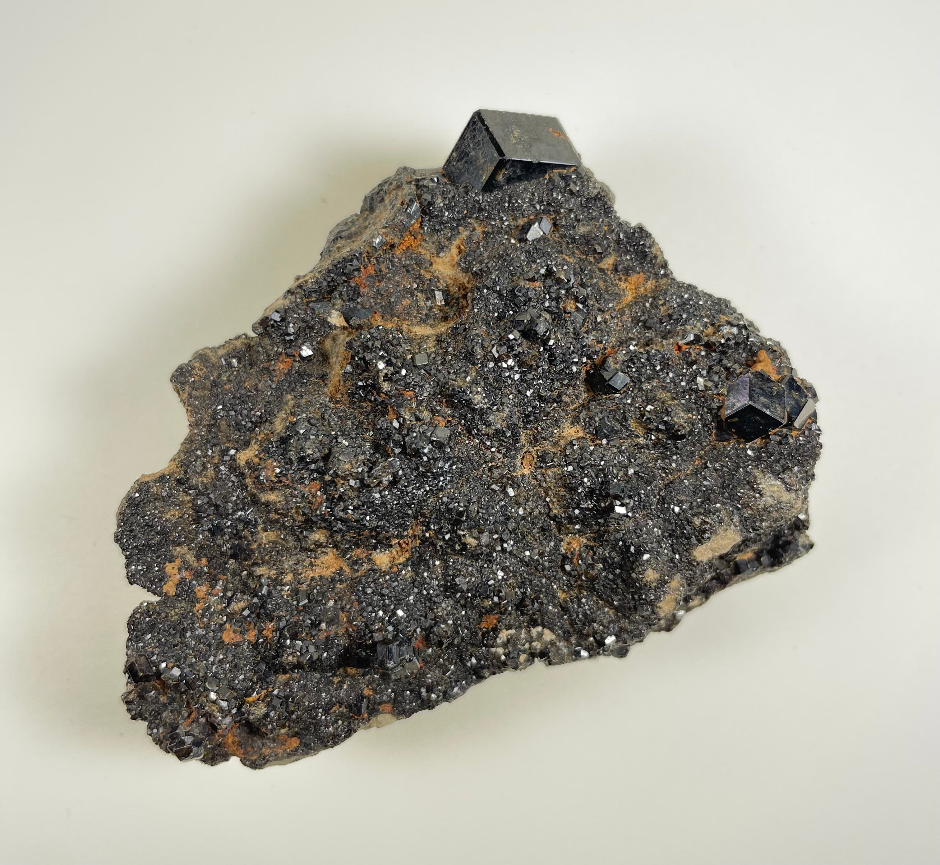 Melanite Garnet Cluster 153g | Minerals | Wiccan Center