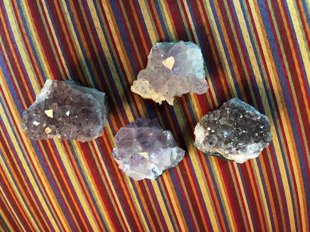Amethyst Druzy Clusters (1–3") – Calm • Intuition • Spiritual Protection | | Wiccan Center