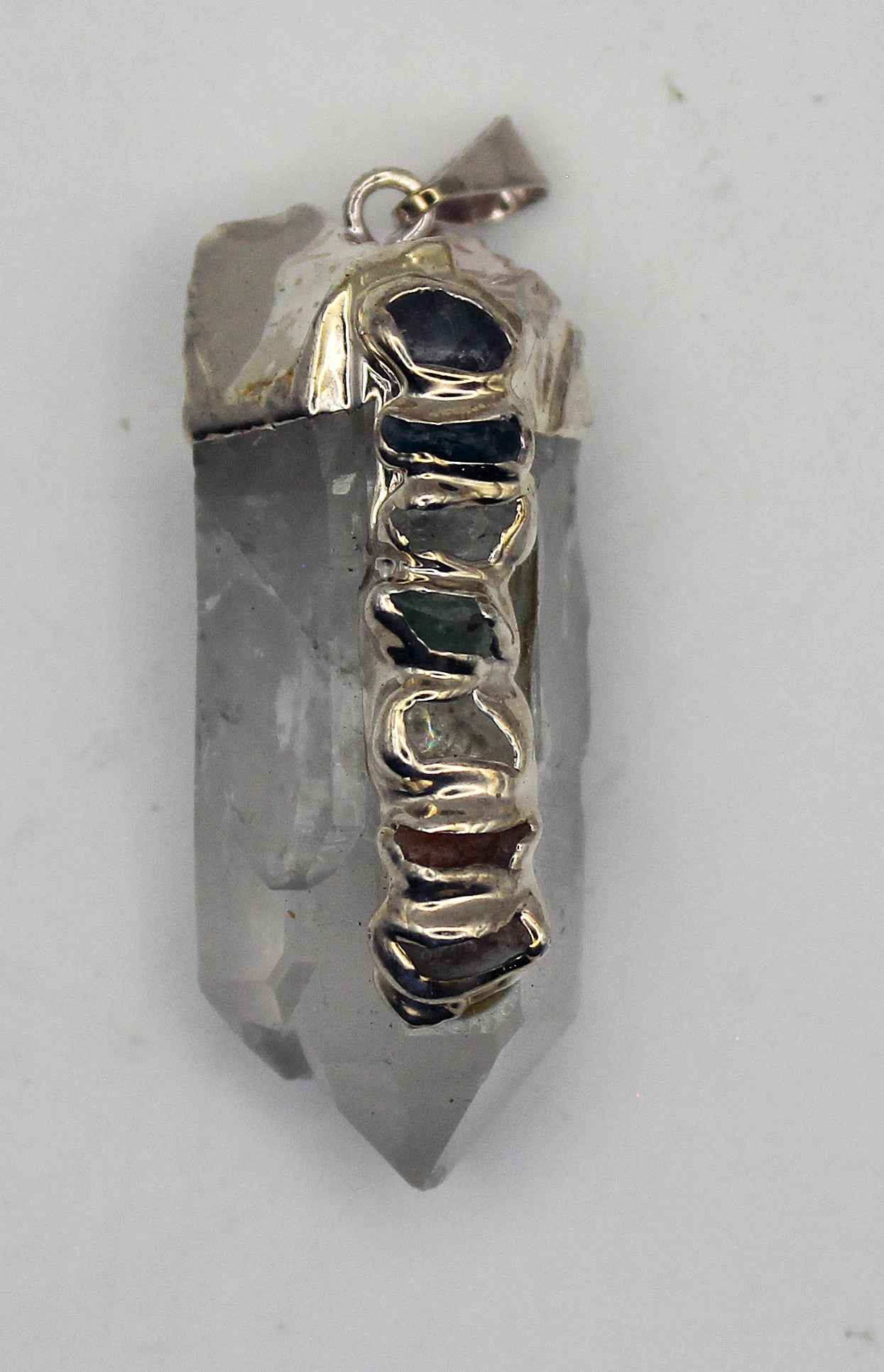 Chakra Quartz Pendant | | Wiccan Center