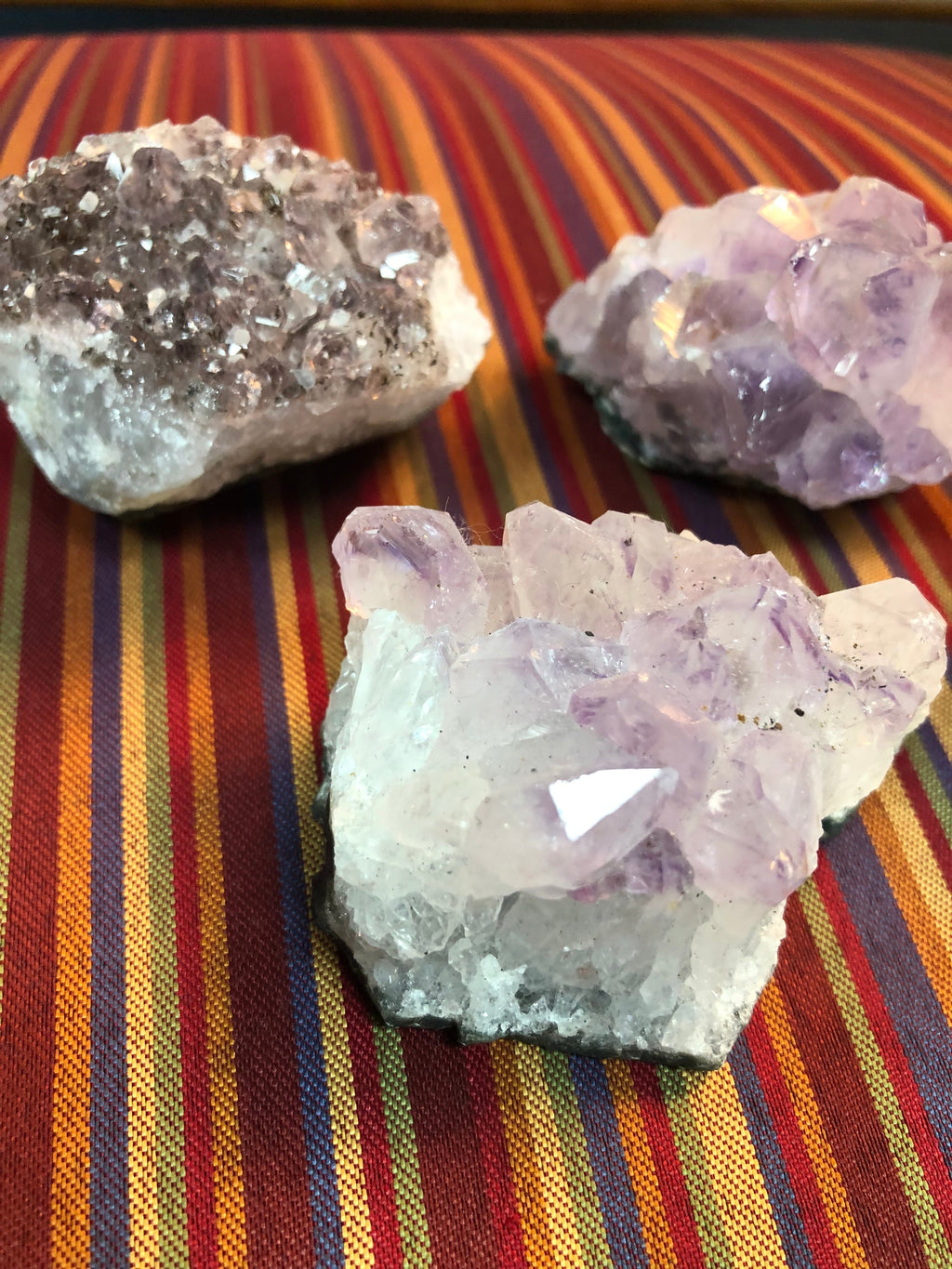 Amethyst Druzy Clusters (1–3") – Calm • Intuition • Spiritual Protection | | Wiccan Center
