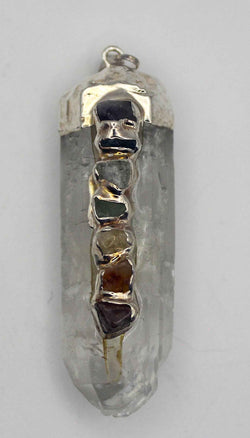 Chakra Quartz Pendant | | Wiccan Center