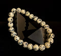 Dalmatian Jasper Protection & Playfulness Bracelet – 8mm or 10mm Natural Stone Beads | | Wiccan Center