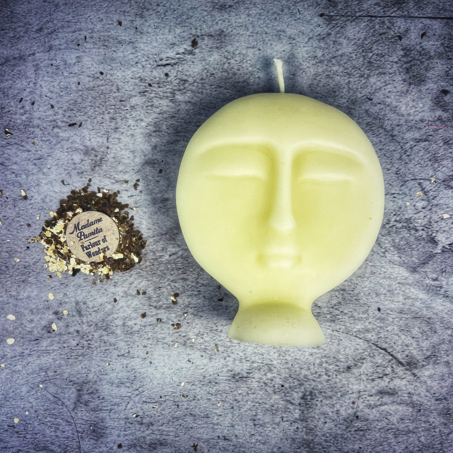 Beeswax Ancestor Spirit Spell Candle - Ancestral Guidance & Protection Magic | Beeswax Candle | Wiccan Center