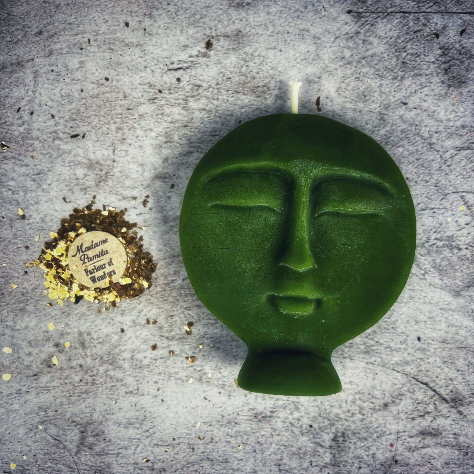 Beeswax Ancestor Spirit Spell Candle - Ancestral Guidance & Protection Magic | Beeswax Candle | Wiccan Center