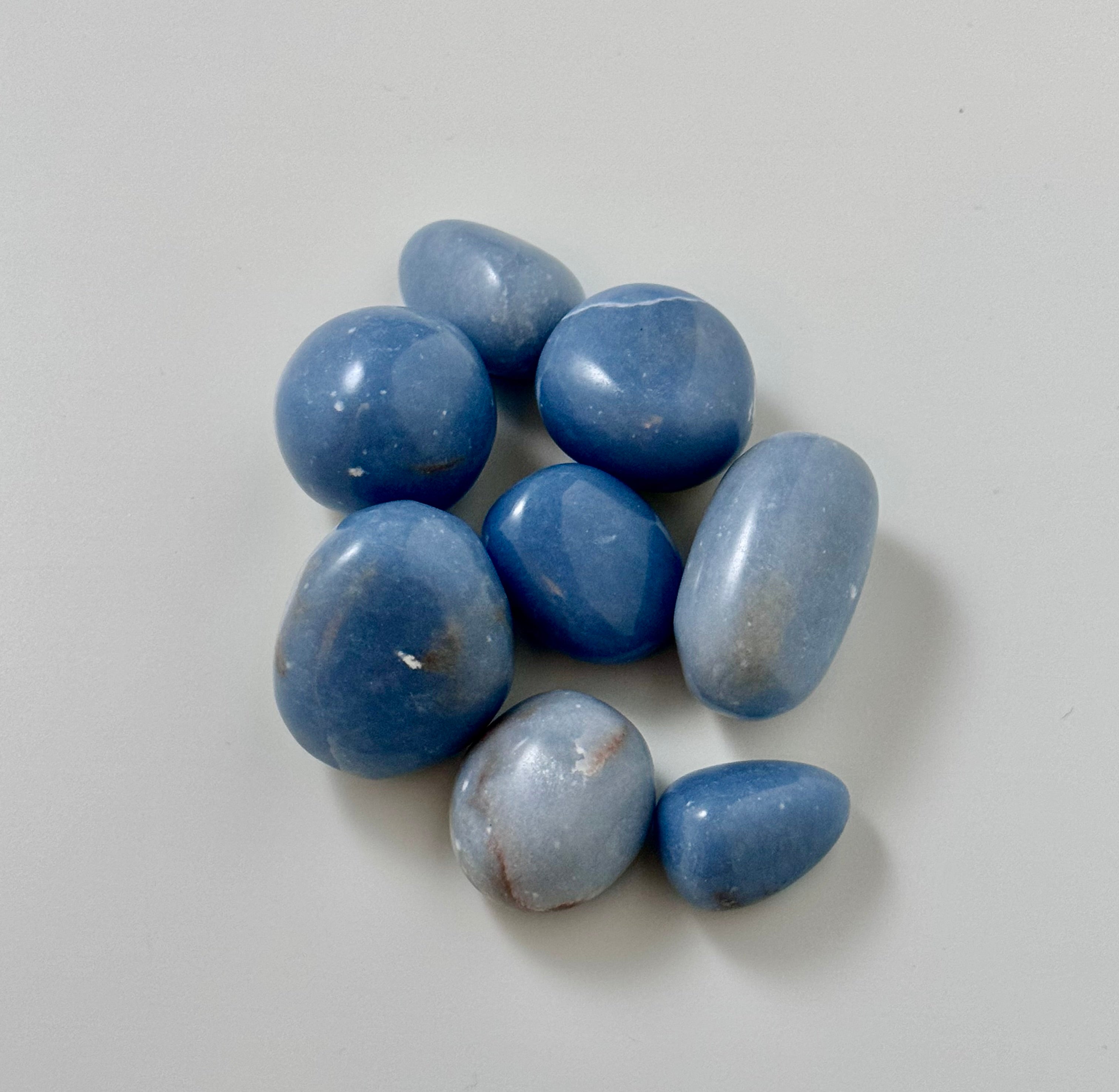 Angelite Tumbles | | Wiccan Center