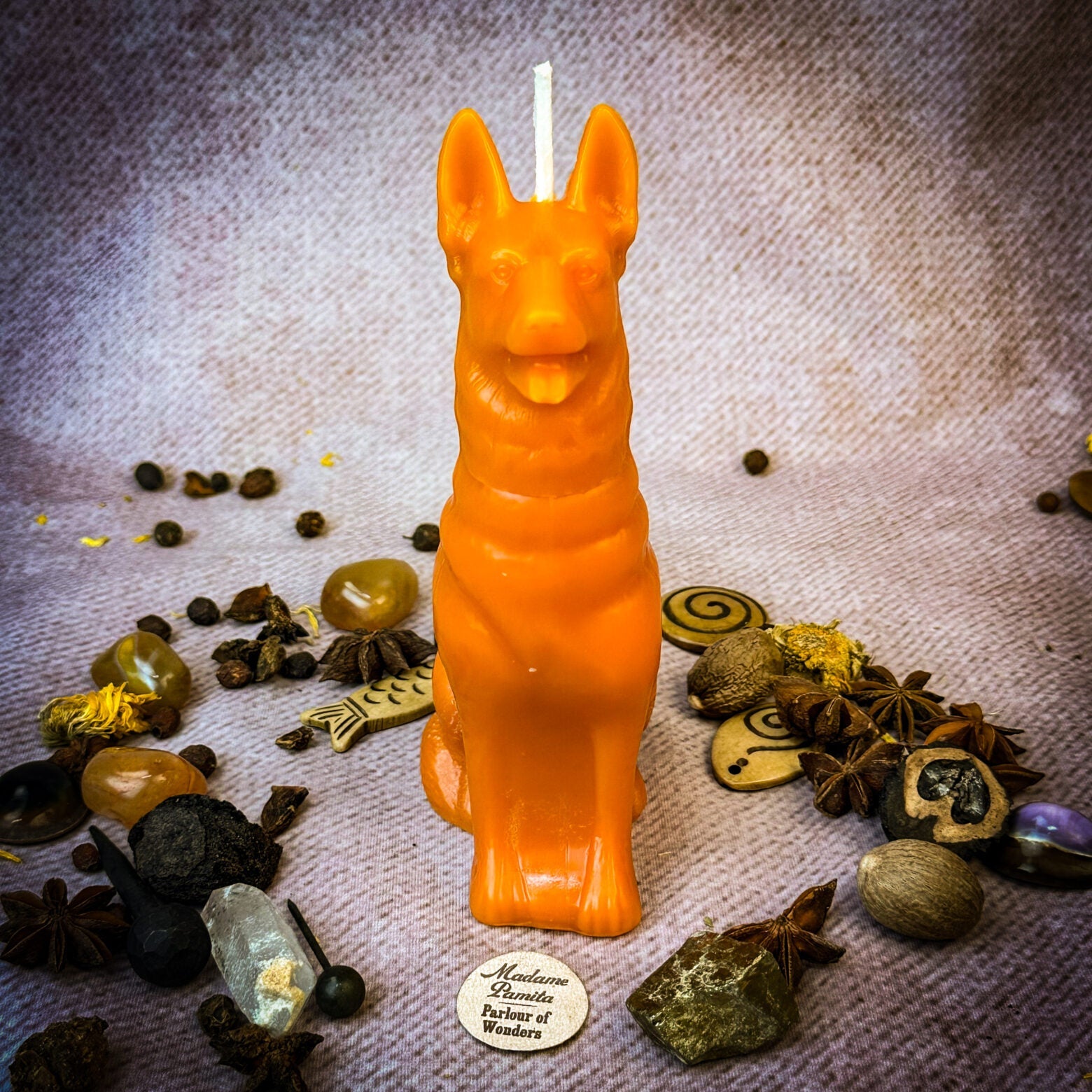 Faithful Dog Candle Spell Kit - Loyalty & Fidelity Magic | Candle Spell Kit | Wiccan Center