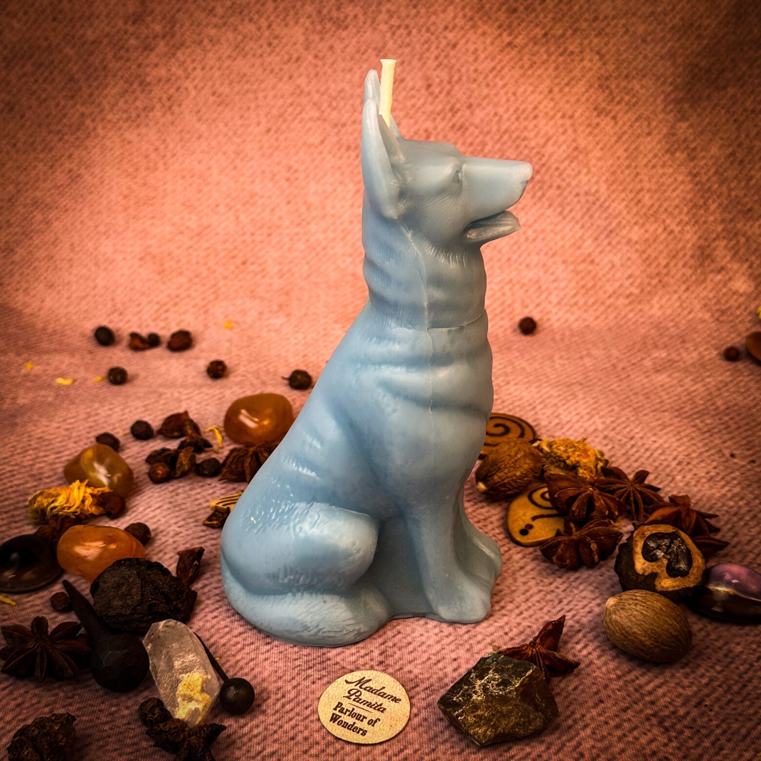 Faithful Dog Candle Spell Kit - Loyalty & Fidelity Magic | Candle Spell Kit | Wiccan Center