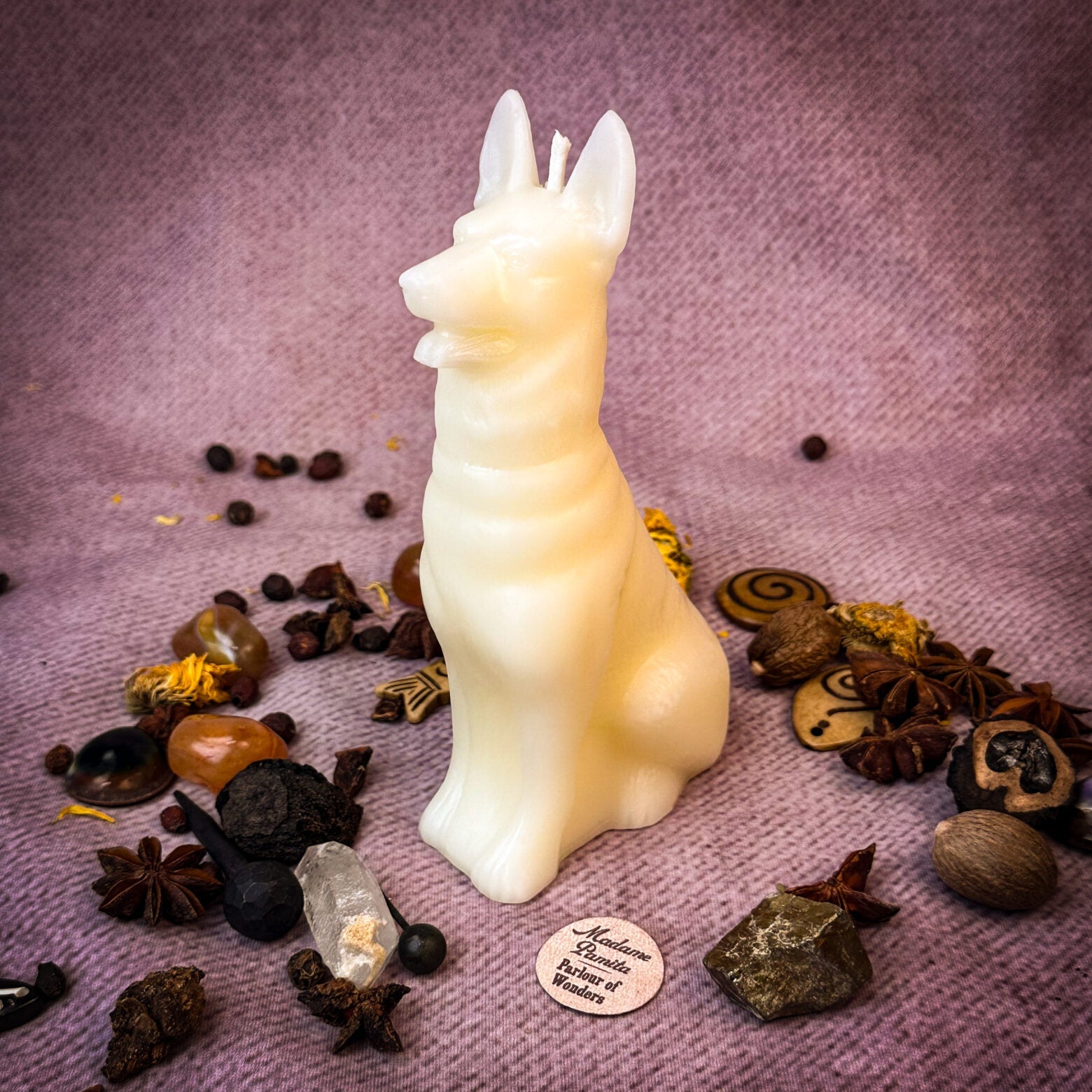 Faithful Dog Candle Spell Kit - Loyalty & Fidelity Magic | Candle Spell Kit | Wiccan Center