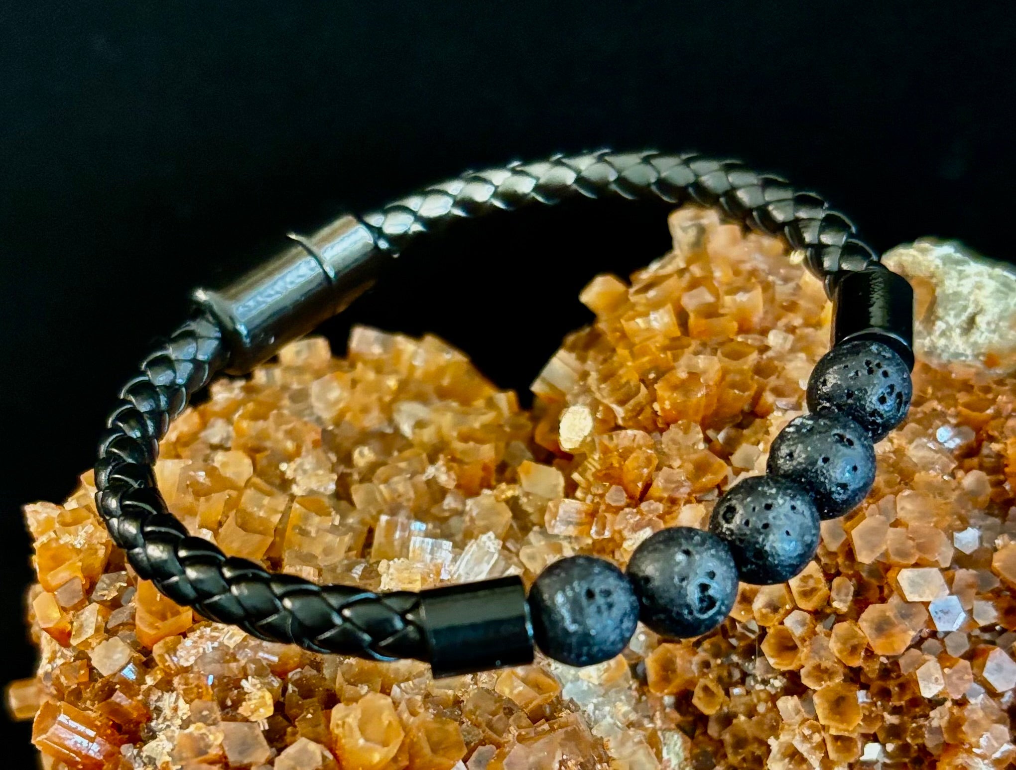 Magnetic Buckle Braided Bracelet – 4 Unique Styles - Small and Medium Wrists | | Wiccan Center
