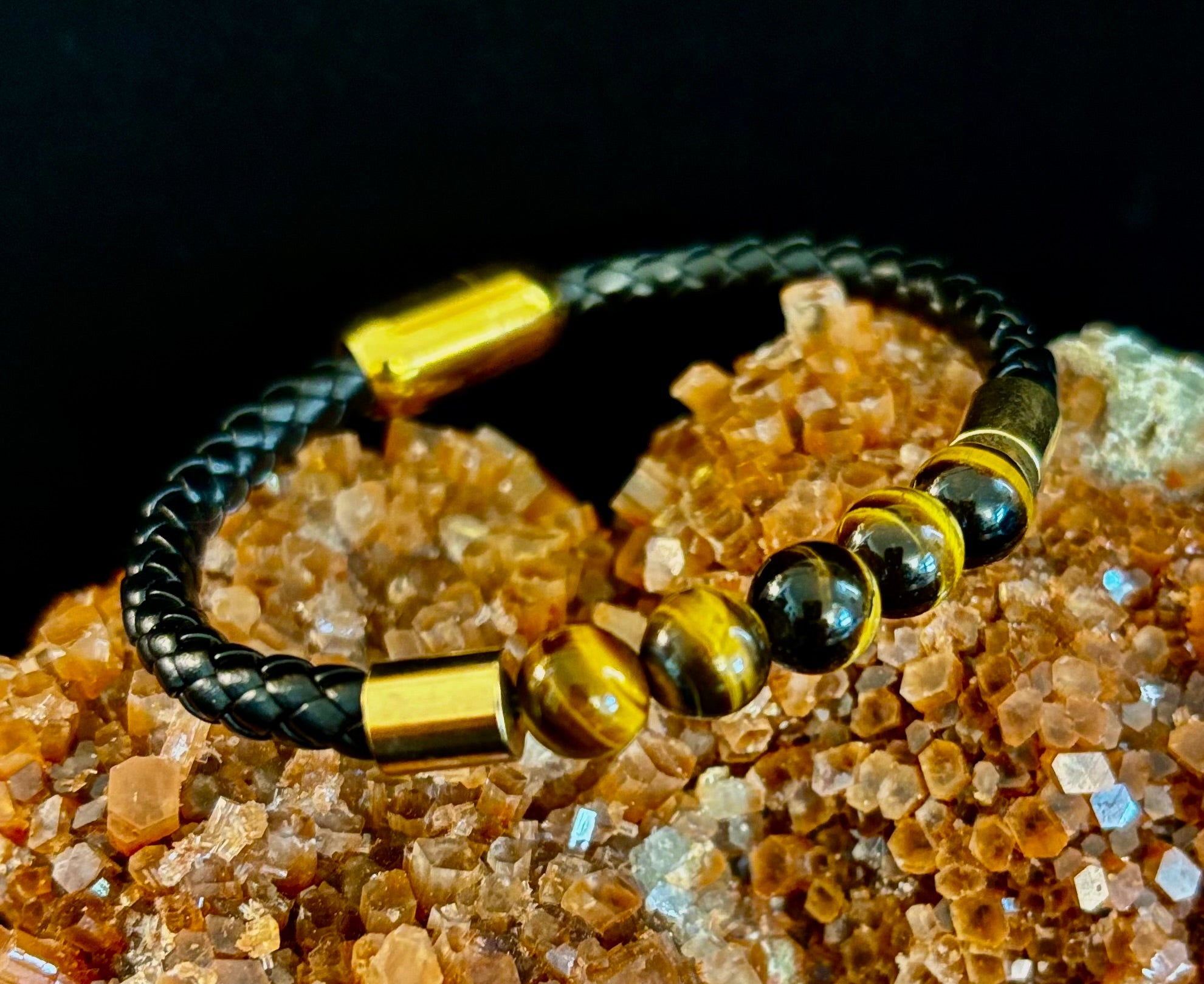 Magnetic Buckle Braided Bracelet – 4 Unique Styles - Small and Medium Wrists | | Wiccan Center