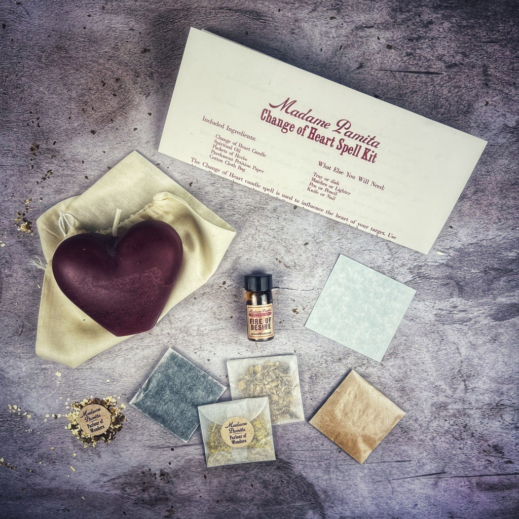 Change of Heart Candle Spell Kit - Love Reconciliation & Emotional Healing | Candle Spell Kit | Wiccan Center