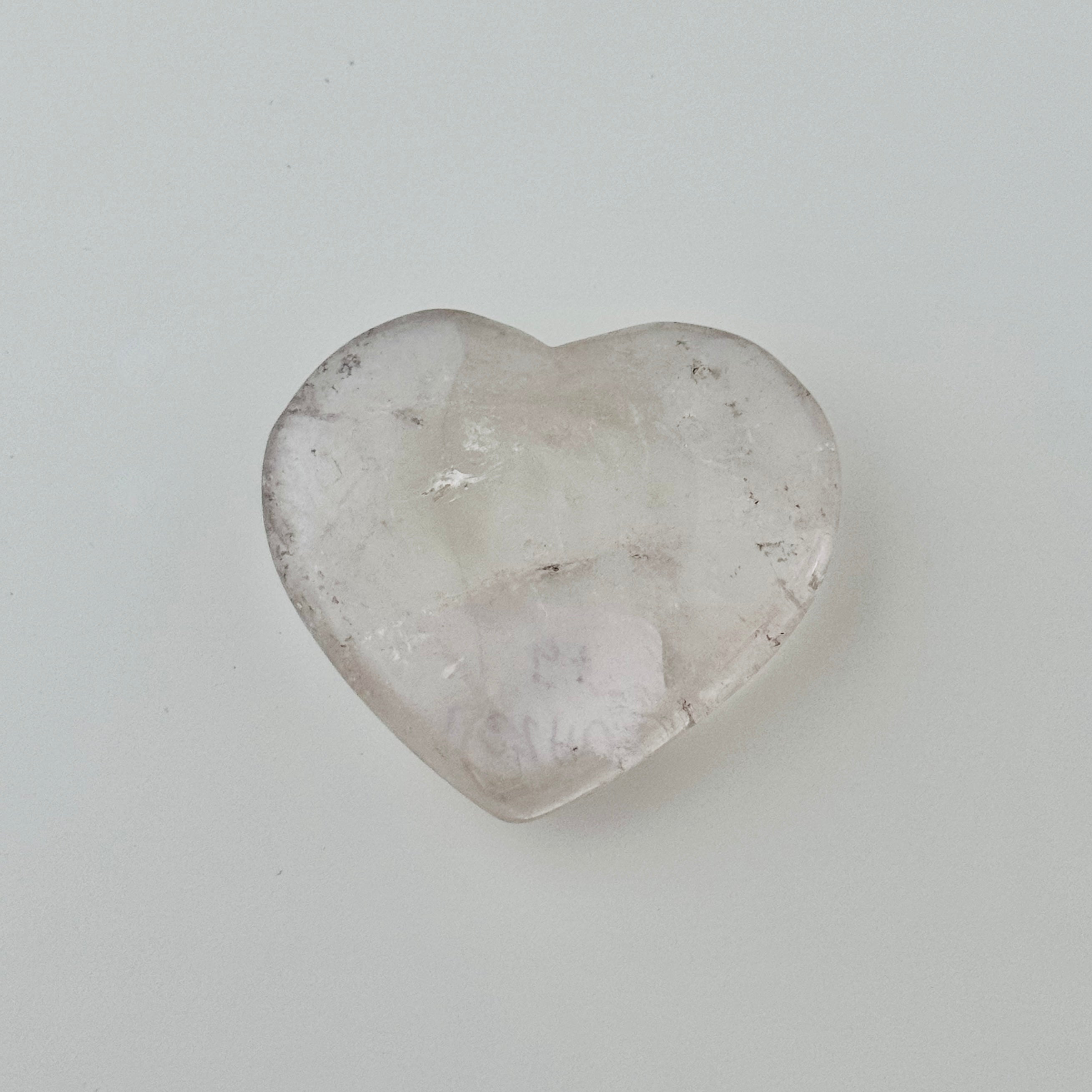 Clear Quartz Palm Stones/Hearts | | Wiccan Center