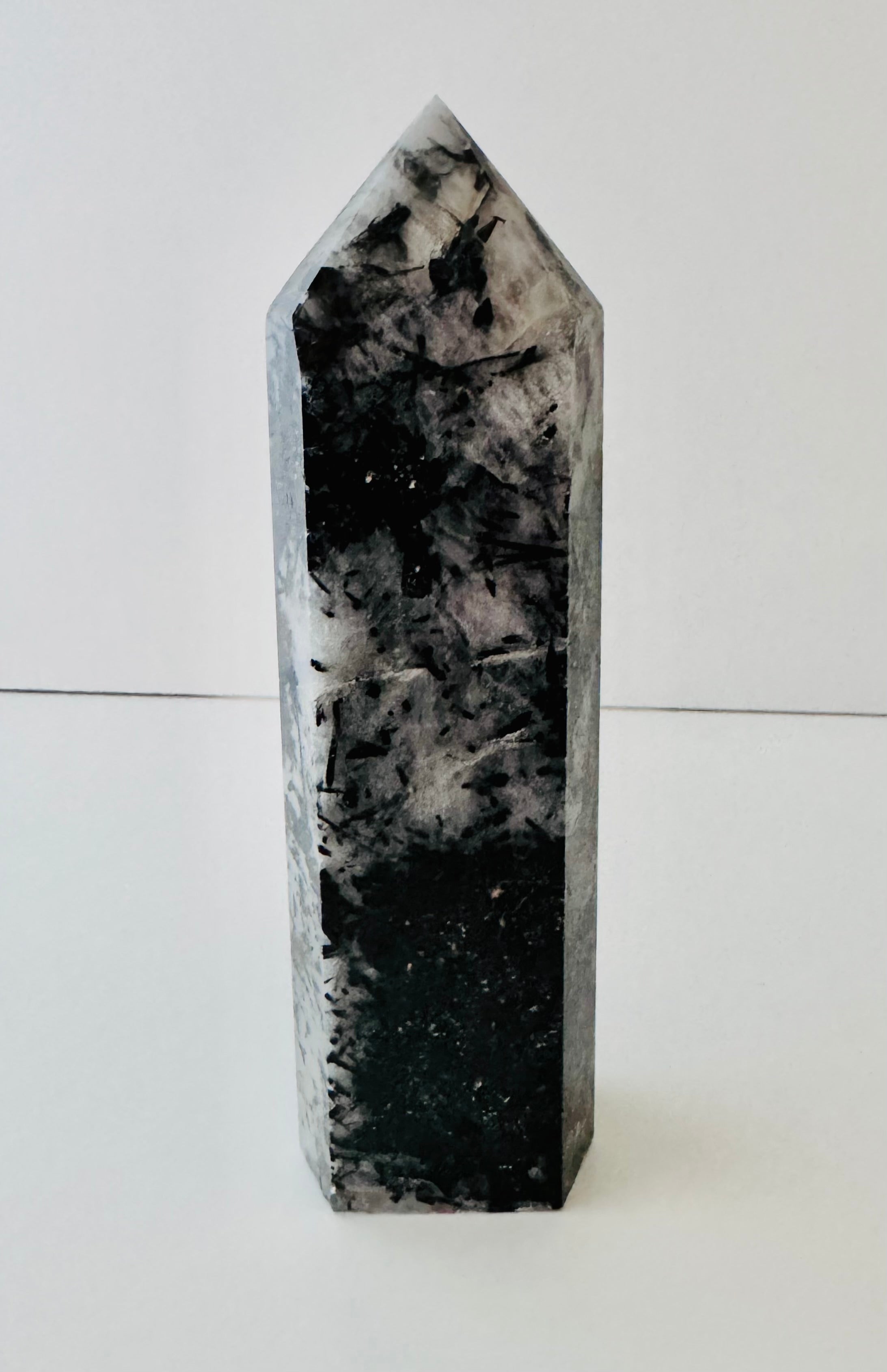 Black Tourmalinated Quartz | | Wiccan Center