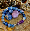 Calm Mind Bracelet – Amethyst & Blue Aventurine Anxiety Support | | Wiccan Center