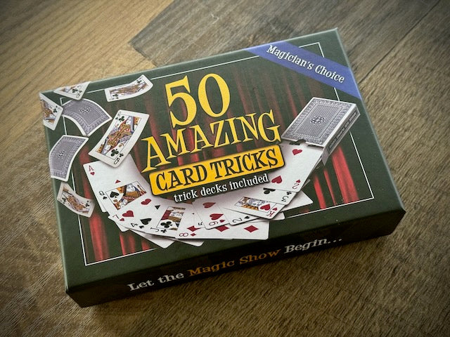 50 Amazing Card Tricks Kit Deluxe Edition | Magic Kit | Wiccan Center