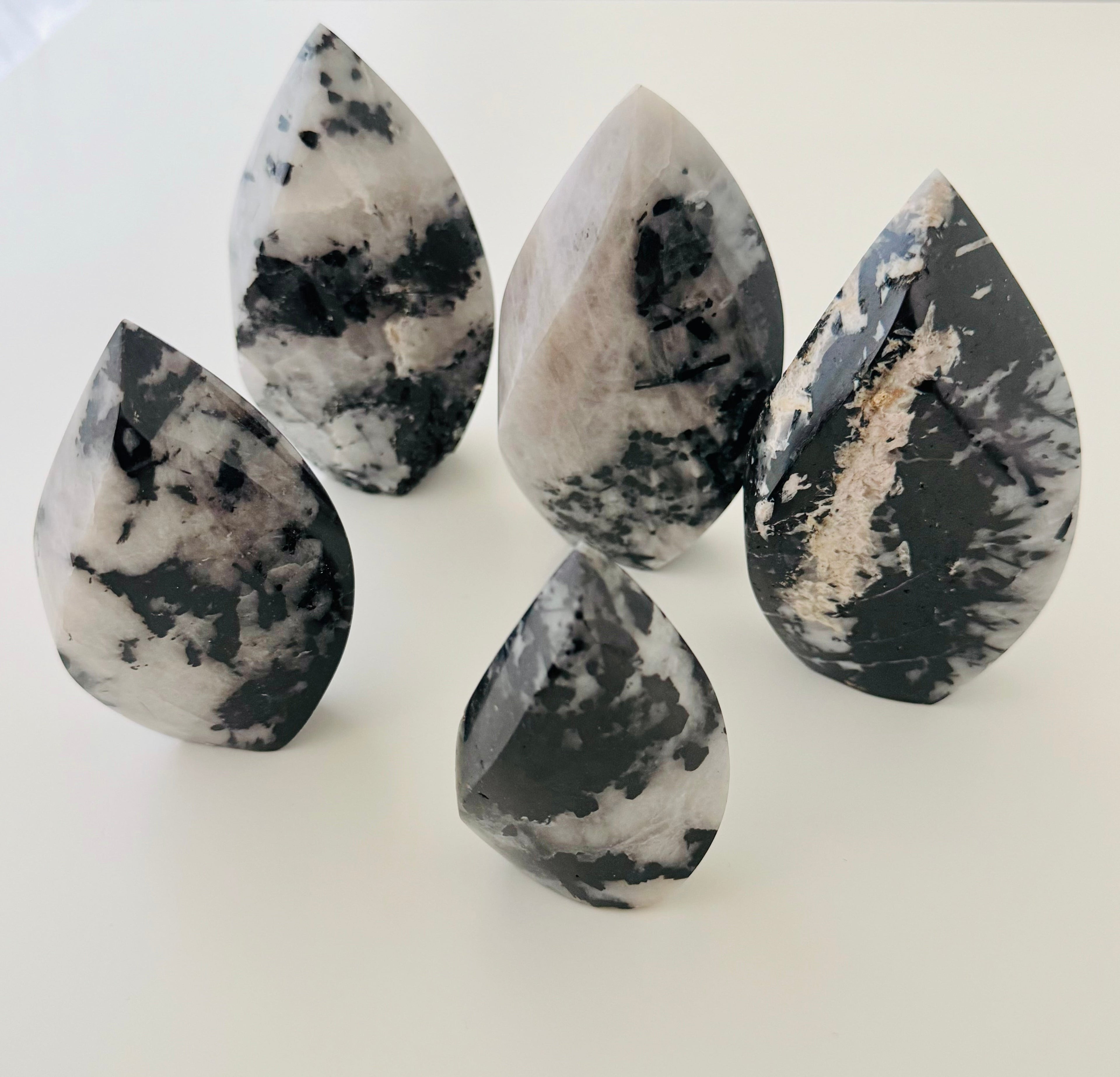 Black Tourmaline in Quartz Flame | | Wiccan Center