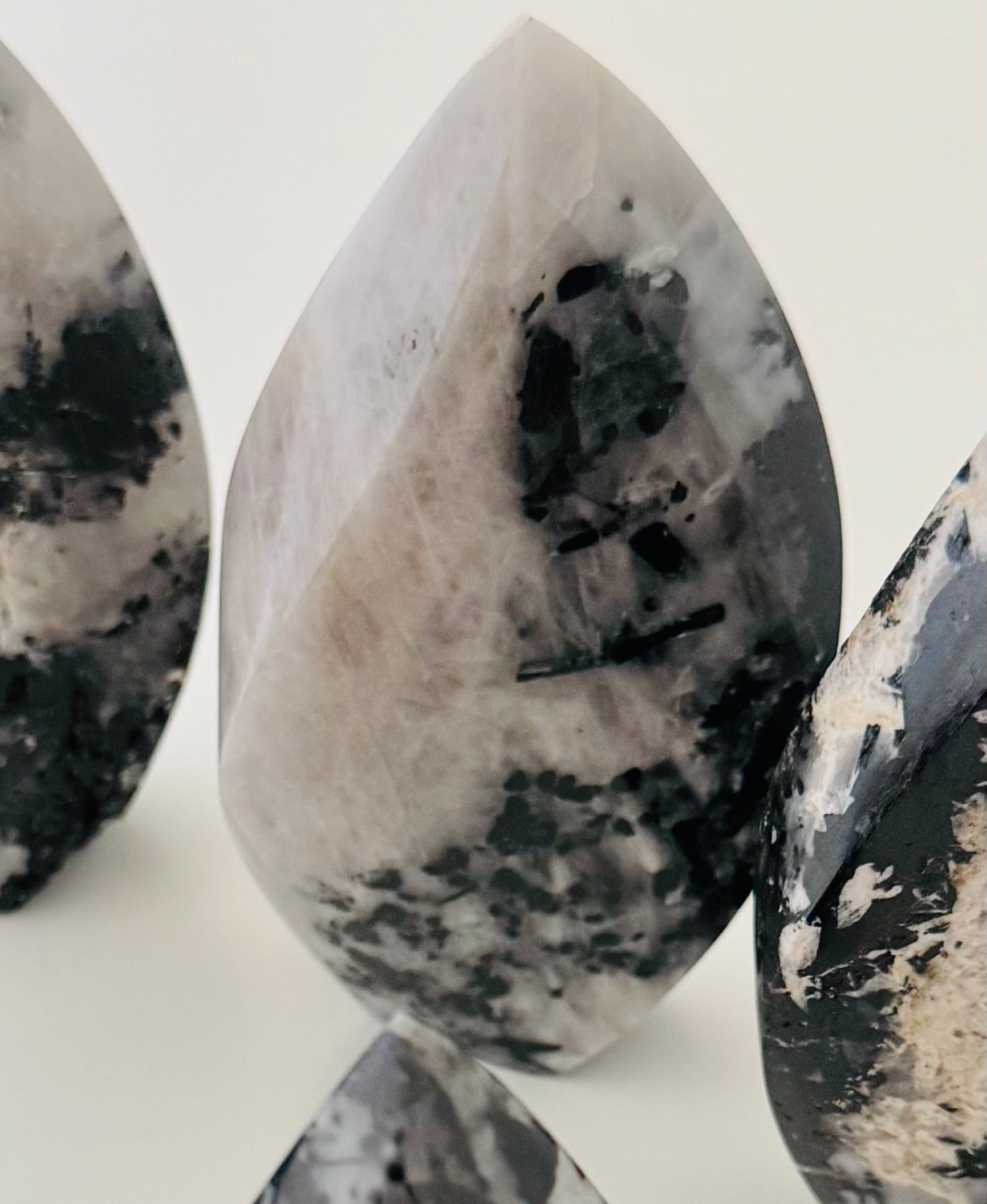 Black Tourmaline in Quartz Flame | | Wiccan Center