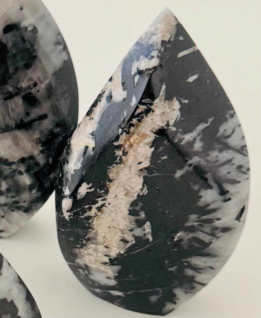 Black Tourmaline in Quartz Flame | | Wiccan Center