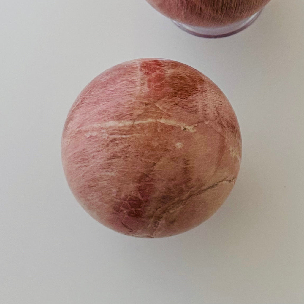 Peach Moonstone Sphere | | Wiccan Center