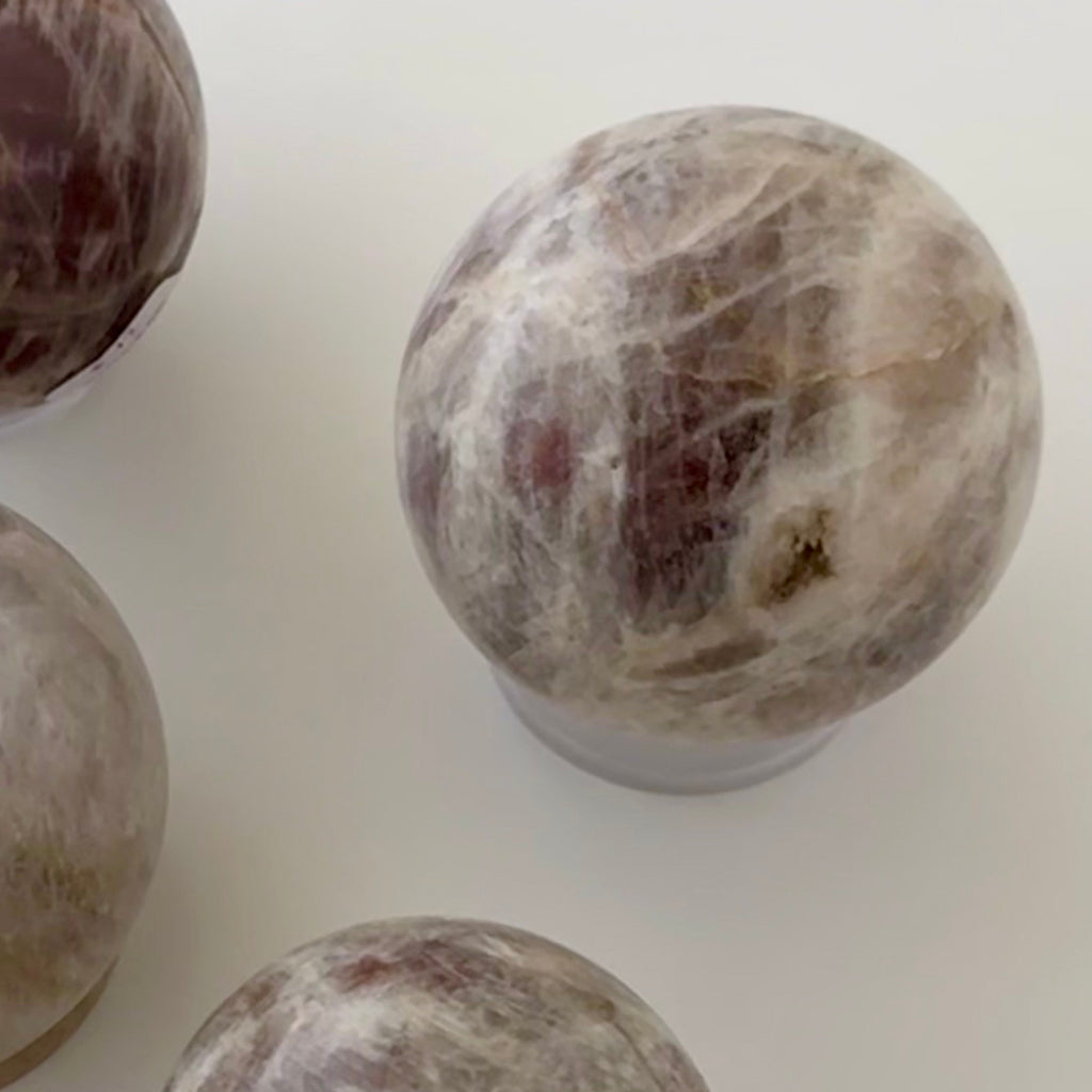 Sunstone in Moonstone Sphere | | Wiccan Center