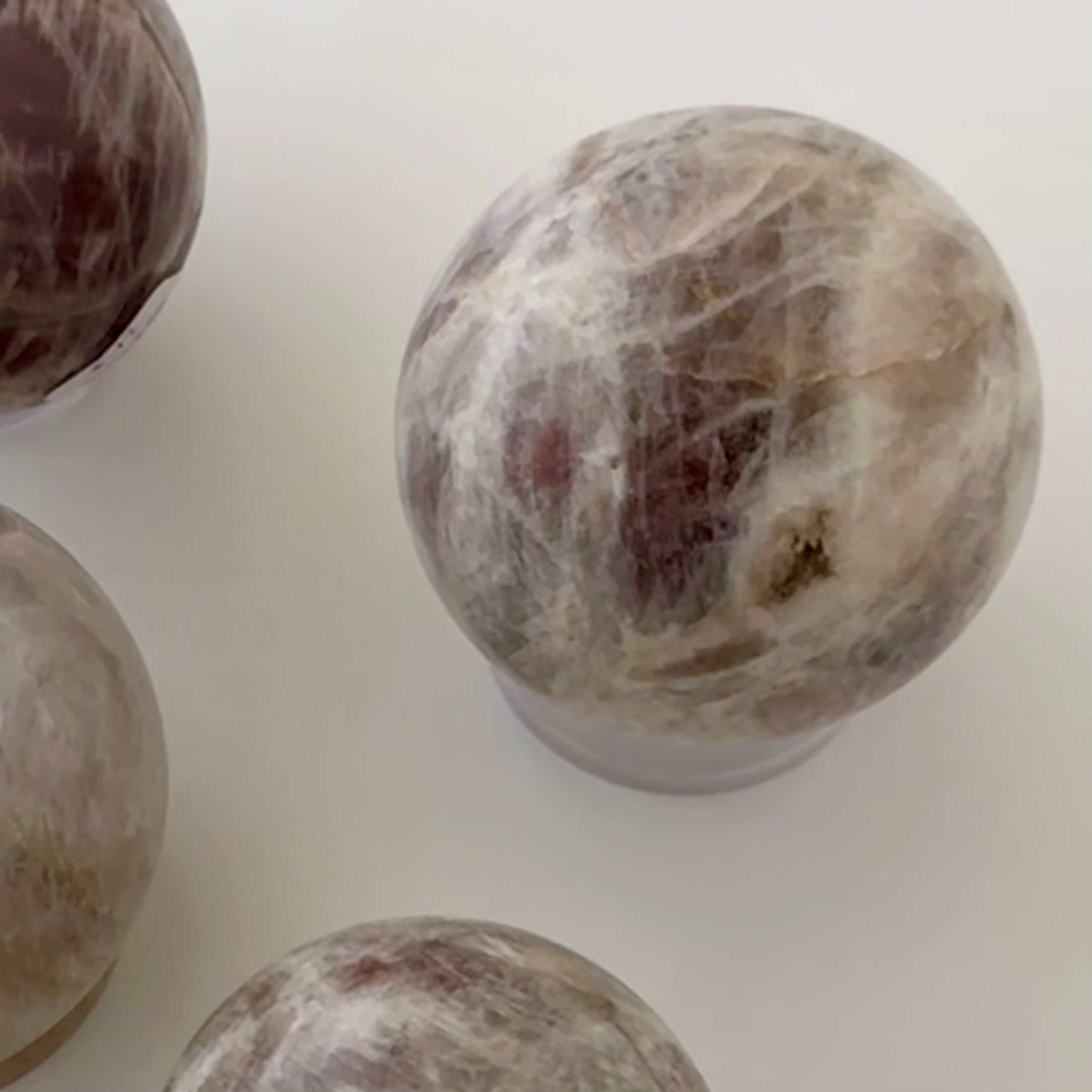 Sunstone in Moonstone Sphere | | Wiccan Center