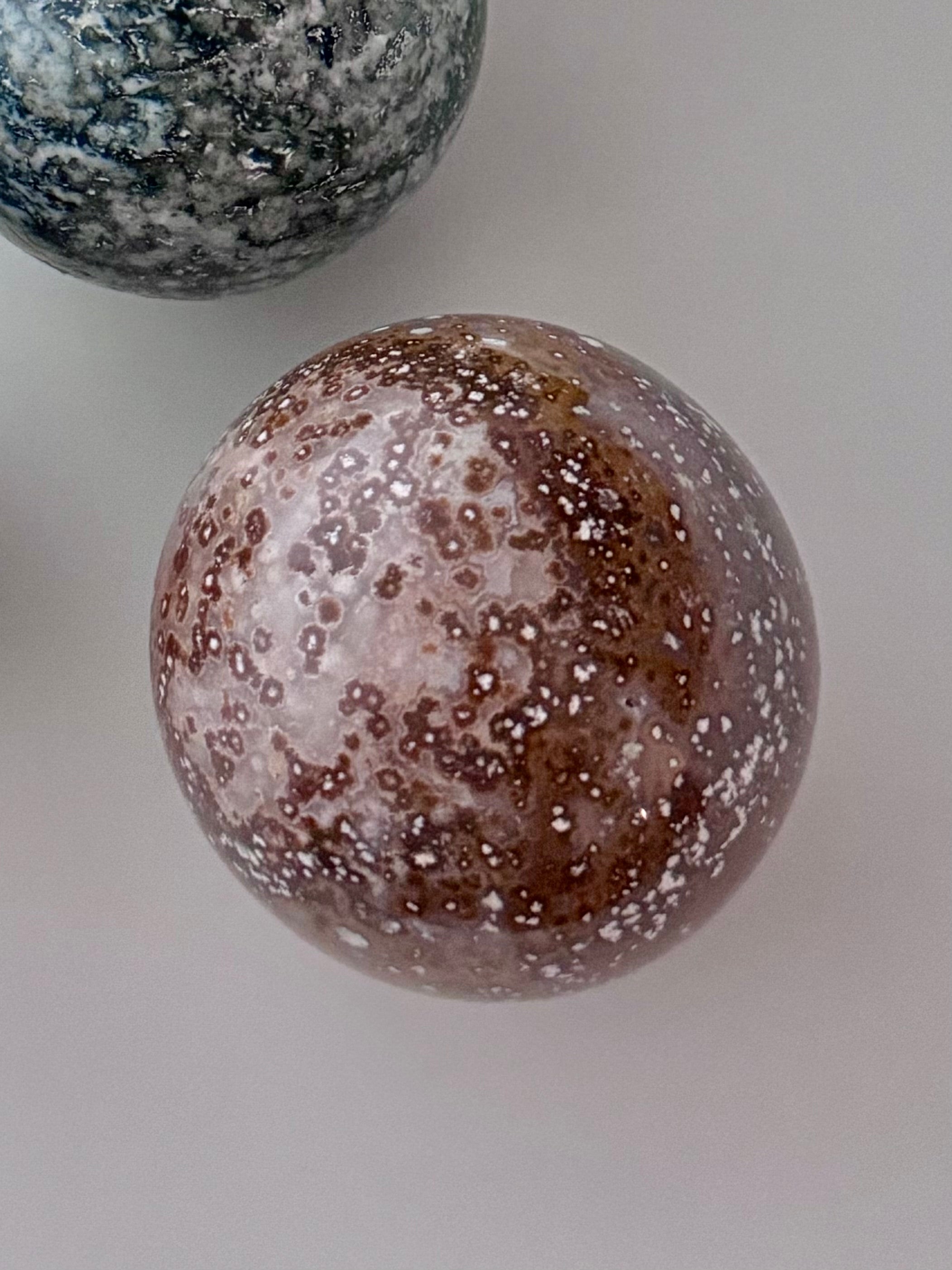 Ocean Jasper Sphere | | Wiccan Center