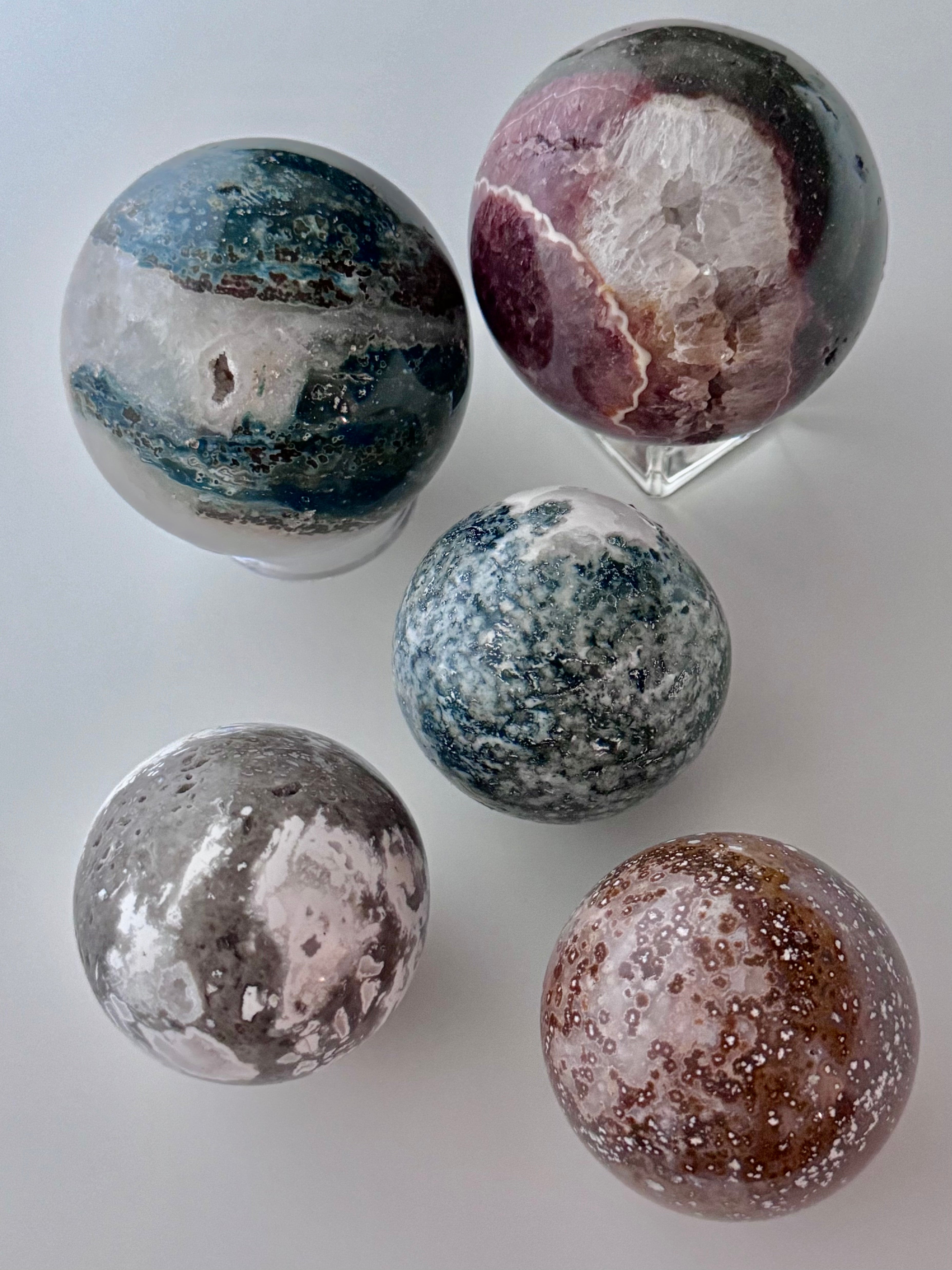 Ocean Jasper Sphere | | Wiccan Center