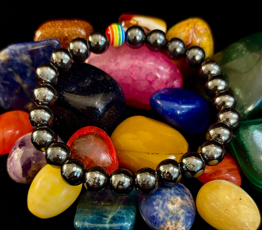 Pride & Power Magnetic Bracelet – Strength • Balance • Unity (Medium Wrists) | | Wiccan Center