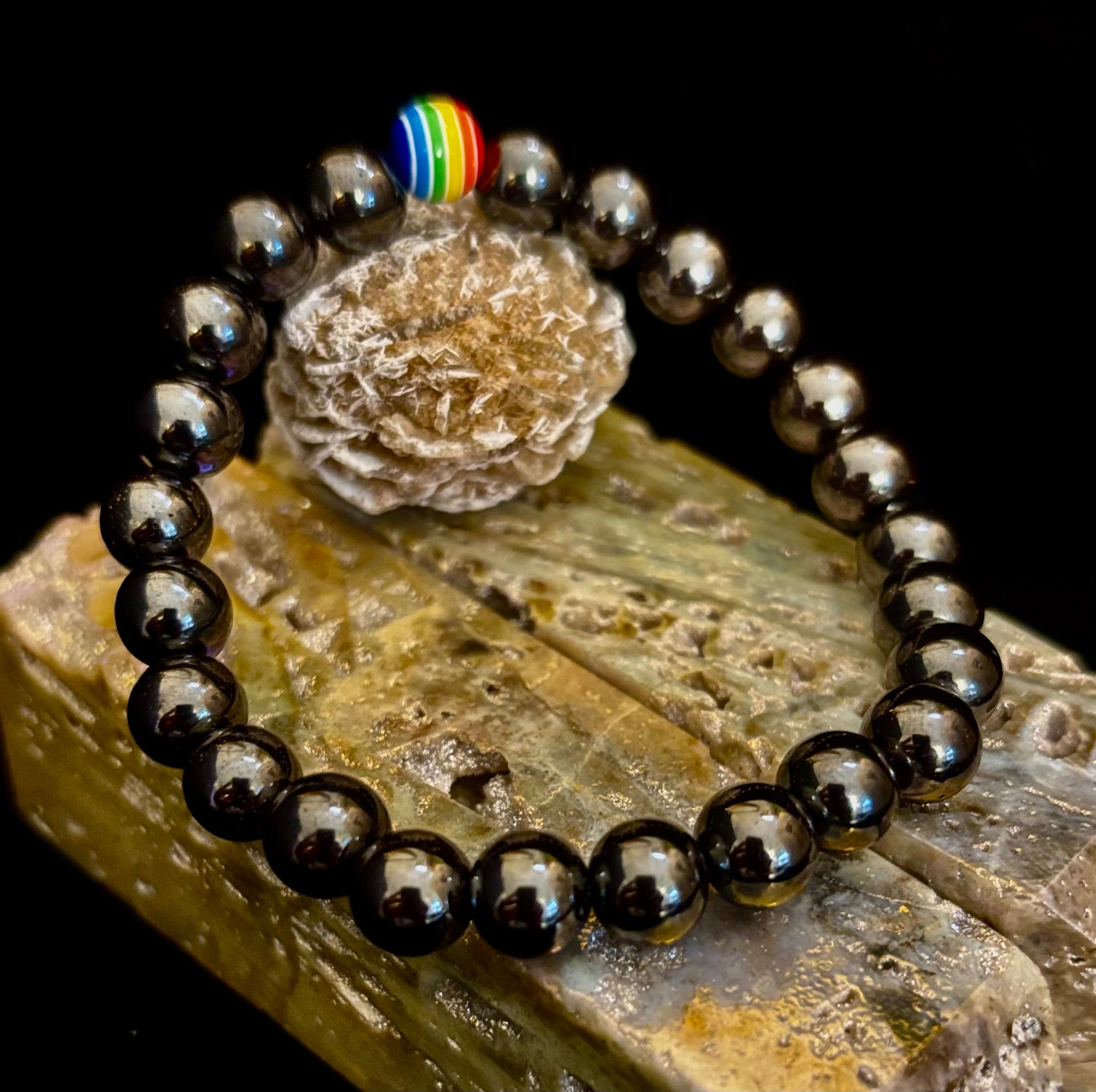 Pride & Power Magnetic Bracelet – Strength • Balance • Unity (Medium Wrists) | | Wiccan Center