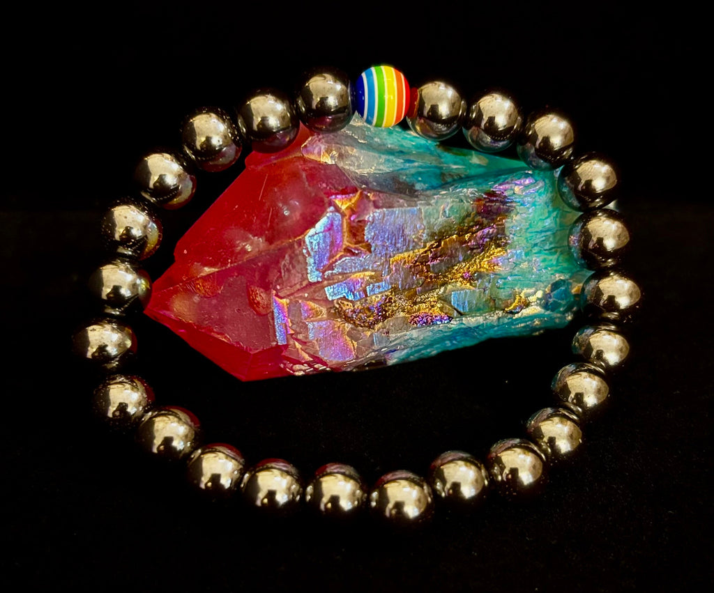 Pride & Power Magnetic Bracelet – Strength • Balance • Unity (Medium Wrists) | | Wiccan Center